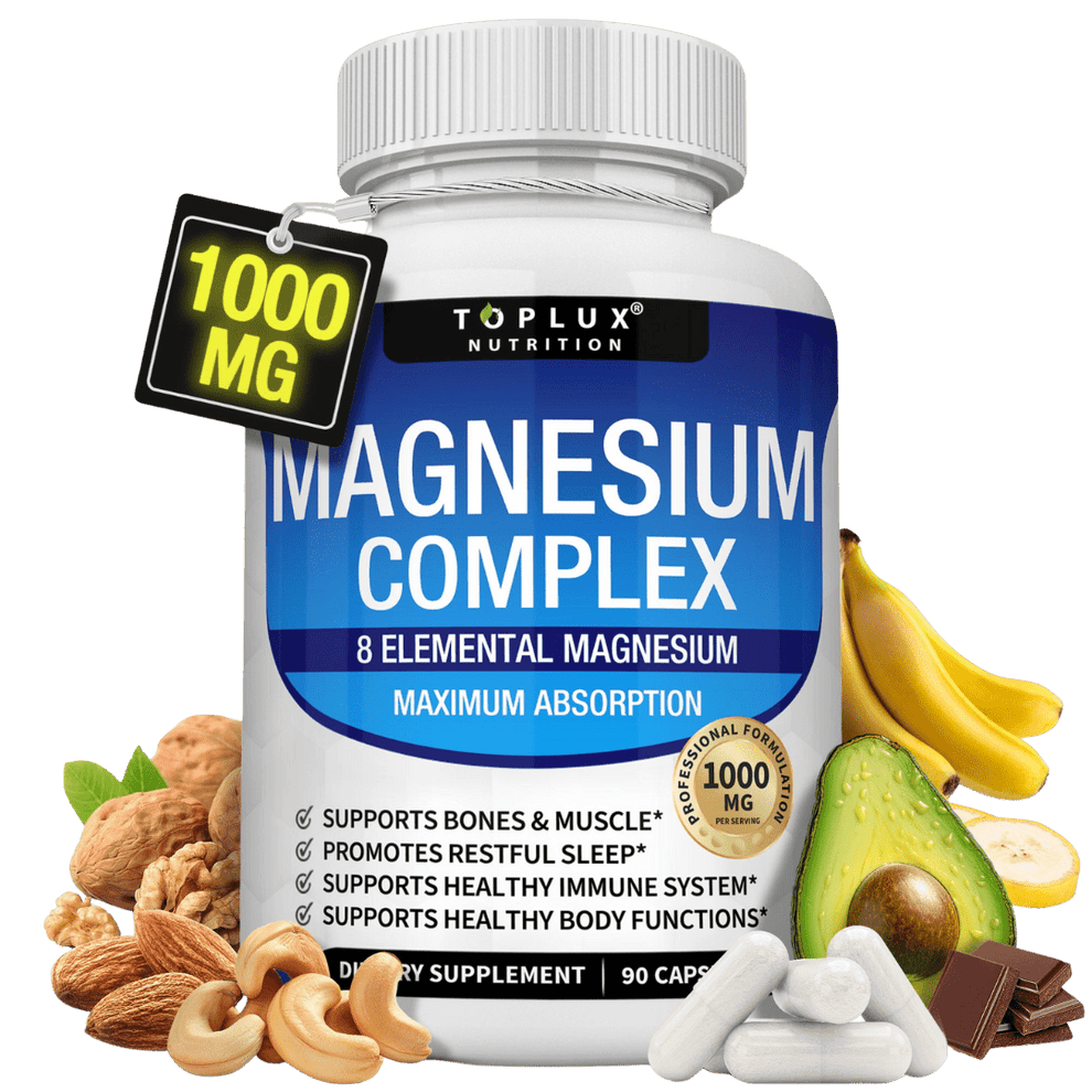 Magnesium Complex™ 💪 El poder natural 8 en 1 para tu energía, sueño y bienestar✨