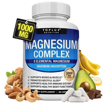 Magnesium Complex™ 💪 El poder natural 8 en 1 para tu energía, sueño y bienestar✨